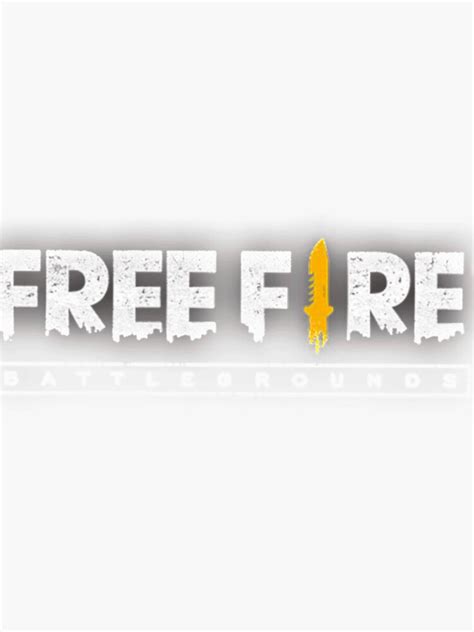 Garena Free Fire Logo Sticker For Sale By Dynamicdimes Redbubble
