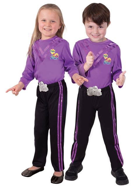 Kids Purple Wiggle Costume 30th Anniversary Wiggles Costume For Kids