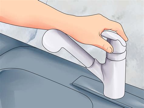 One handle opens the hot water valve, one opens the cold. How to Fix a Leaky Faucet (with Pictures) - wikiHow