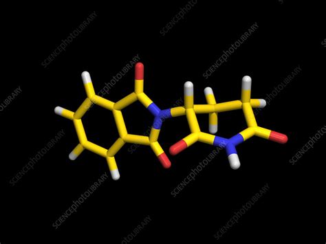 Thalidomide Drug Molecule Stock Image A6240159 Science Photo Library