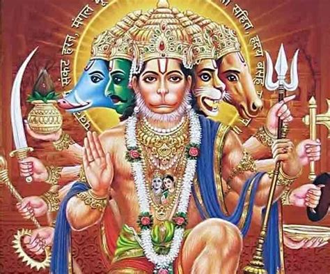 Jay Shree Panchmukhi Hanuman Hanuman Hanuman Images H