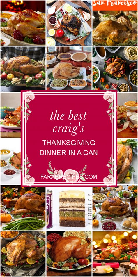 Photo © fig restaurant, fairmont miramar hotel & bungalows, santa monica, ca. Craig's Thanksgiving Dinner In A Can For Sale / The top 20 Ideas About Craigs Thanksgiving ...