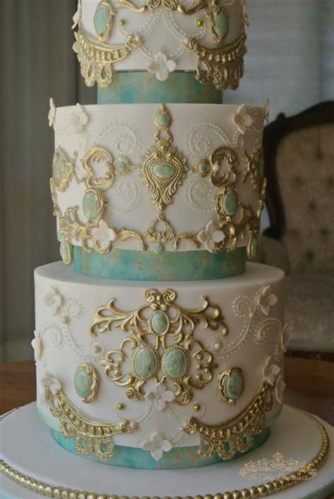 Wedding Cake The Duchess Tm Decorated Cake By Sumaiya Cakesdecor