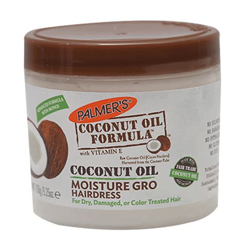 When choosing care for your hair, you want an option with a the restorative hair oil or a conditioning cream should do the trick. Palmers Hair Dress Cream Coconut Oil Moisture Gro 150 Gm ...
