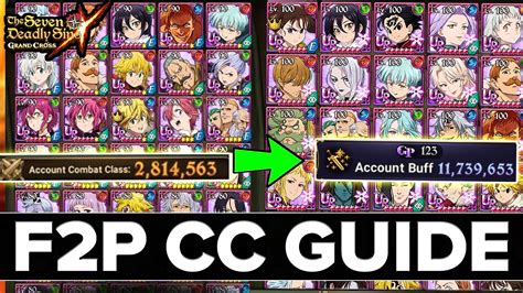 How To Increase Box Cc Fast And F2p Guide Seven Deadly Sins Grand