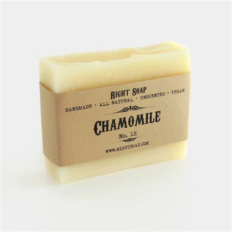 Natural and organic soaps handmade in the usa with wild botanicals and pure essential oils since 1995. Chamomile Natural Soap Bar Unscented Sensitive Skin Soap ...