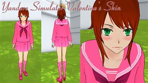 Yandere Simulator Valentines Skin By Xx Hime Sama Xx On Deviantart