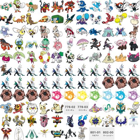 All Alola Pokemon Artwork Original By Wesleyfg On Deviantart