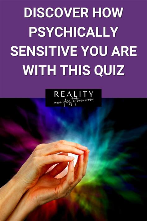 Psychic Sensitivity Quiz How Psychic Are You Take The Test Reality