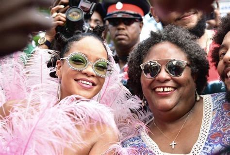 Rihanna Graces Crop Over Carnival 2019 In Barbados In Feathery Style