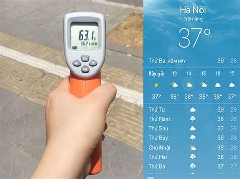 Từ đêm nay (7/1), bắc bộ mưa rét, nhiệt độ giảm sâu, có nơi xuống dưới 0 độ. Chỉ số nhiệt độ ngoài đường 12h trưa hôm nay: "Nóng như ...