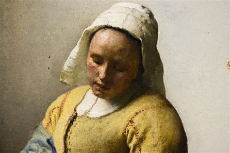This artist is one of the most important painters of the baroque period in the law countries. Johannes Vermeer | The Milkmaid /La Lattaia, c. 1657-1658 ...
