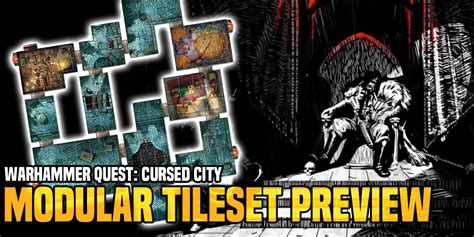 Warhammer Quest Cursed City Tiles Look Fantastic Bell Of Lost Souls