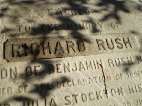 Richard Rush National Republican Party Candidate For Vice President 1828