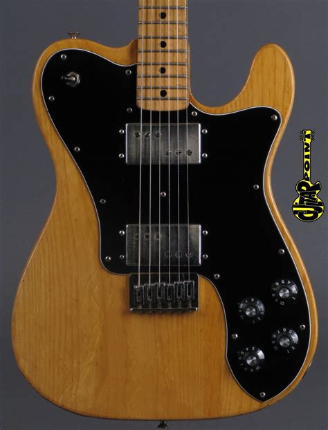 1974 Fender Telecaster DeLuxe - Natural-Vi74FeTeleDLNT568501