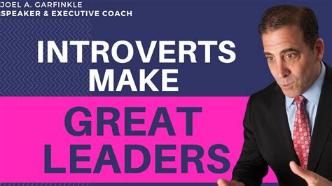 Learn Why Introverts Make Great Leaders Youtube