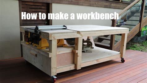 Integrated Table Saw Workbench ~ Easy Schwartz