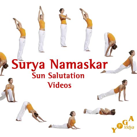 The surya namaskar postures follow in such a way that if posture no.1 makes the yoga practitioner bend backwards, then posture no. Surya Namaskar Sun Salutation - Variations for Beginners ...