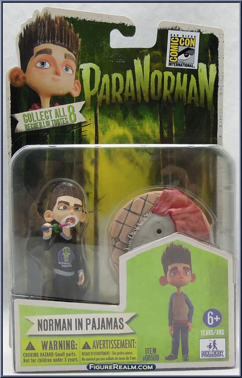 Norman In Pajamas Paranorman Basic Series Huckleberry Toys Action