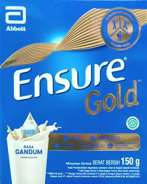 Susu Ensure Gold (150 Gram) / Susu Ensure Gold Box / Susu Ensure Gold