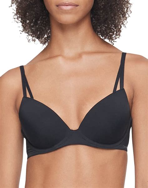 Calvin Klein Women Seductive Comfort Lite Lift Under Wire Demi Bra Qf6