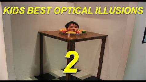 More Kids Funny Illusions Youtube