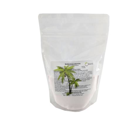 Free shipping on orders over $25 shipped by amazon. Manganese Sulfate Monohydrate Powder Fertilizer 100% ...