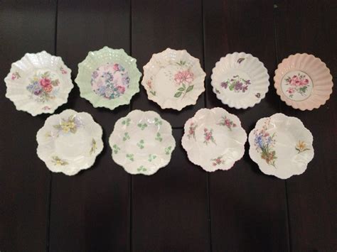 Shelley Pin Dishes Vintage China Vintage Dishes Plated Desserts