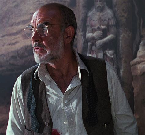 Waistcoat Opened Sean Connery As Dr Henry Jones Taken From Indiana