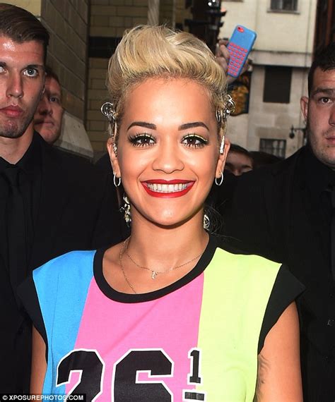 Rita Ora Wears Another Shocking All In One As She Attends Sportswear