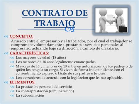 LegislaciÓn Laboral Colombiano Contrato De Trabajo