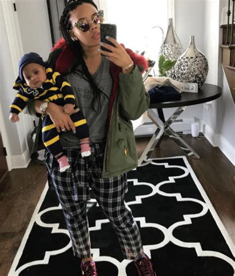 Angela Simmons Shares Precious Moments With Her Son