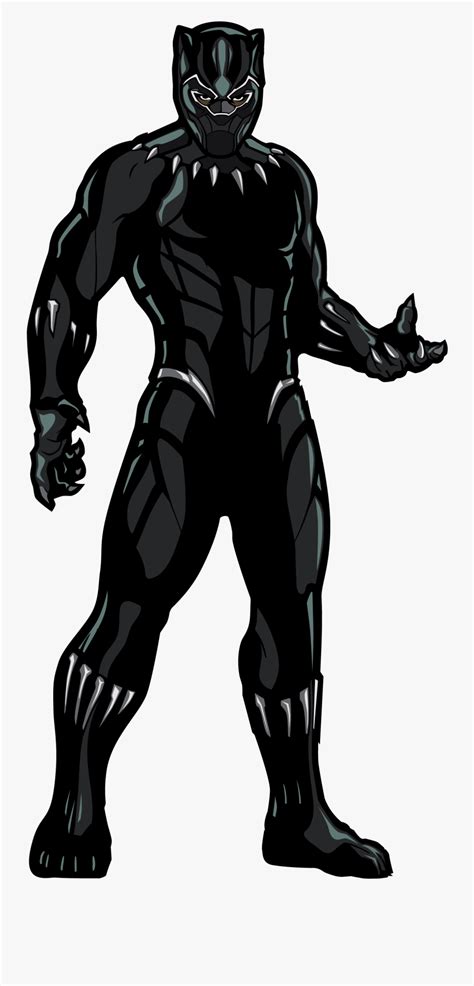 Wakanda Forever Superhero Black Panther Cartoon Free Transparent
