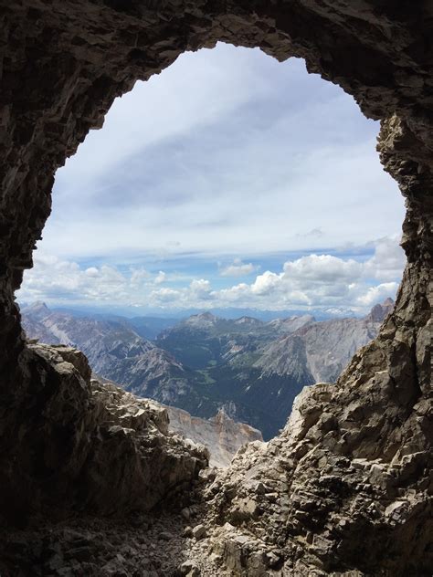 Mountain Cave In The Dolomites Cortina Dampezzo Italy 2448 3264
