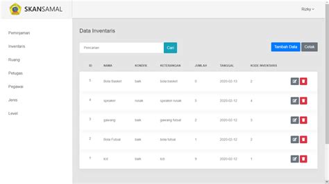 Aplikasi ini dikembangkan dan dibagikan gratis oleh. Source Code Web Aplikasi Inventaris Sekolah - Tempatnya ...