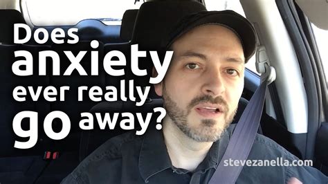 The issues becomes not whether it is safe to lift all restrictions, but when would it be safest to do so. Does Anxiety Ever Really Go Away - Steve Zanella - YouTube