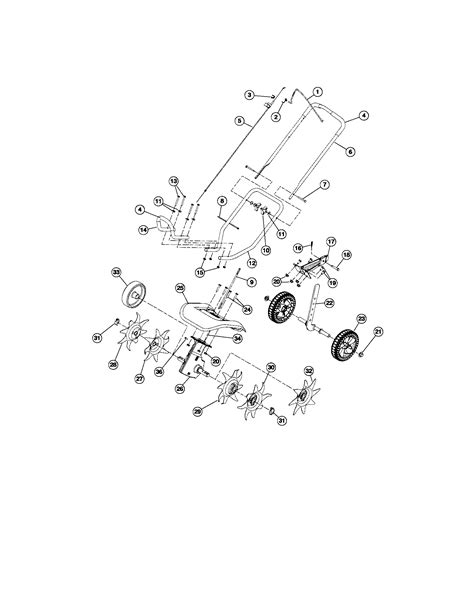 Craftsman Mini Tiller Fuel Line Diagram Hanenhuusholli