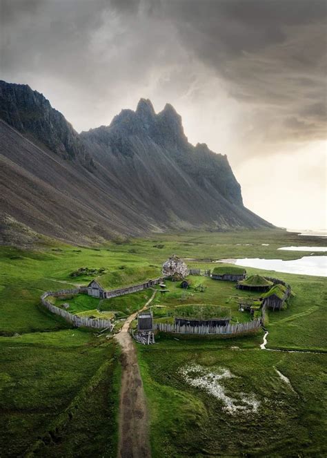 Abandoned Viking Village In Iceland It Was For A Movie Set Rpics