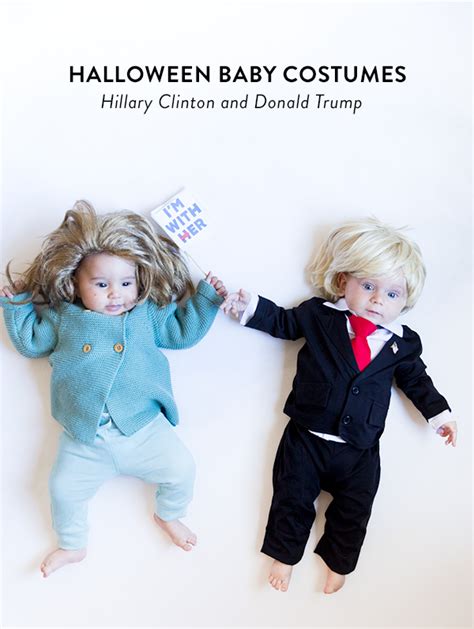 Hillary Clinton And Donald Trump Baby Halloween Costumes