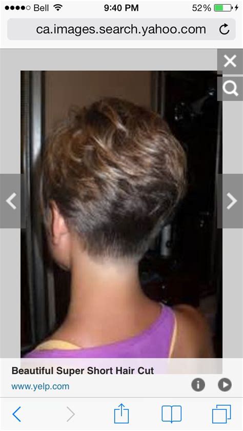 Short Haircuts Back Of Neck Wavy Haircut