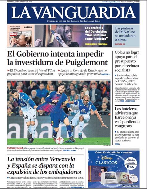 Las Portadas De Los Peridicos De Hoy Jueves 18 De Enero