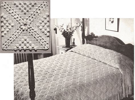Free Crochet Bedspread Patterns Crochet For Beginners