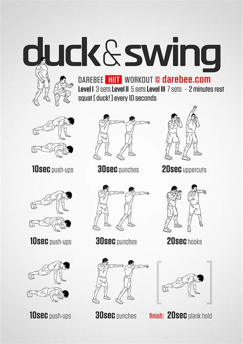 Duck And Swing Workout Mma Workout Boxing Training Workout Kickboxing