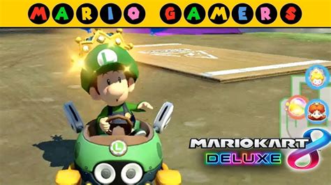Mario Kart 8 Deluxe Balloon Battle Baby Luigi Gameplay