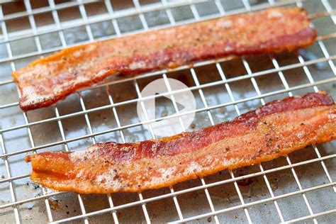 The strips of bacon bubble away in the oven (no splattering!) and gradually become the. How to Bake Bacon Perfectly Every Time