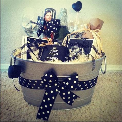 Bridal magazines, a ring pop, essie bridal nail polish collection, champagne, mint to be mints, fun wine glass, bridal napkins and a sweet card.~~~this will come in handy one day for sisters =). Pin on Cute Gift Ideas!