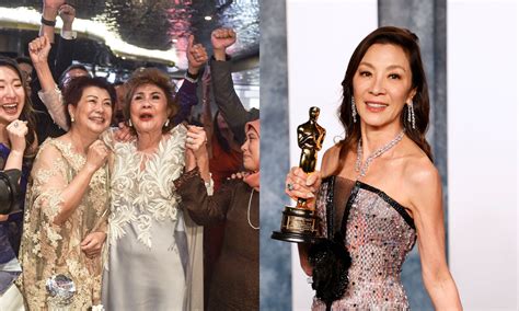 Así reaccionó la familia de Michelle Yeoh cuando ganó el Oscar CromosomaX
