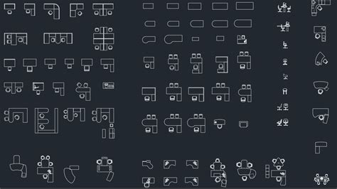 Here is a useful furniture cad collection of different types of colored armchairs in plan view. office_furniture - CAD Block And Typical Drawing For Designers