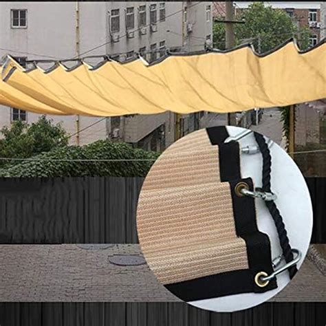 Retractable Sun Shade With Clips 85 90 Sunblock Shades Cloth For