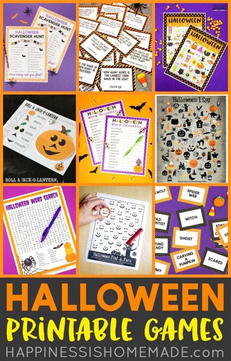 Halloween Memory Match Game Happiness Is Homemade